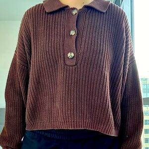 Los Angeles Apparel Fisherman Pullover Sweater!